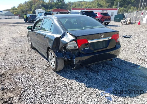 2011 Honda Civic Lx z USA, uszkodzony, nr VIN 2HGFA1F57BH530093